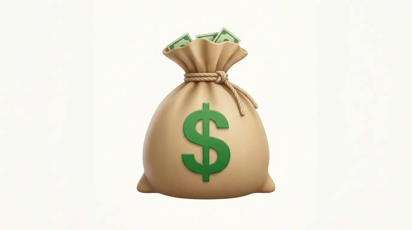 cash bag emoji