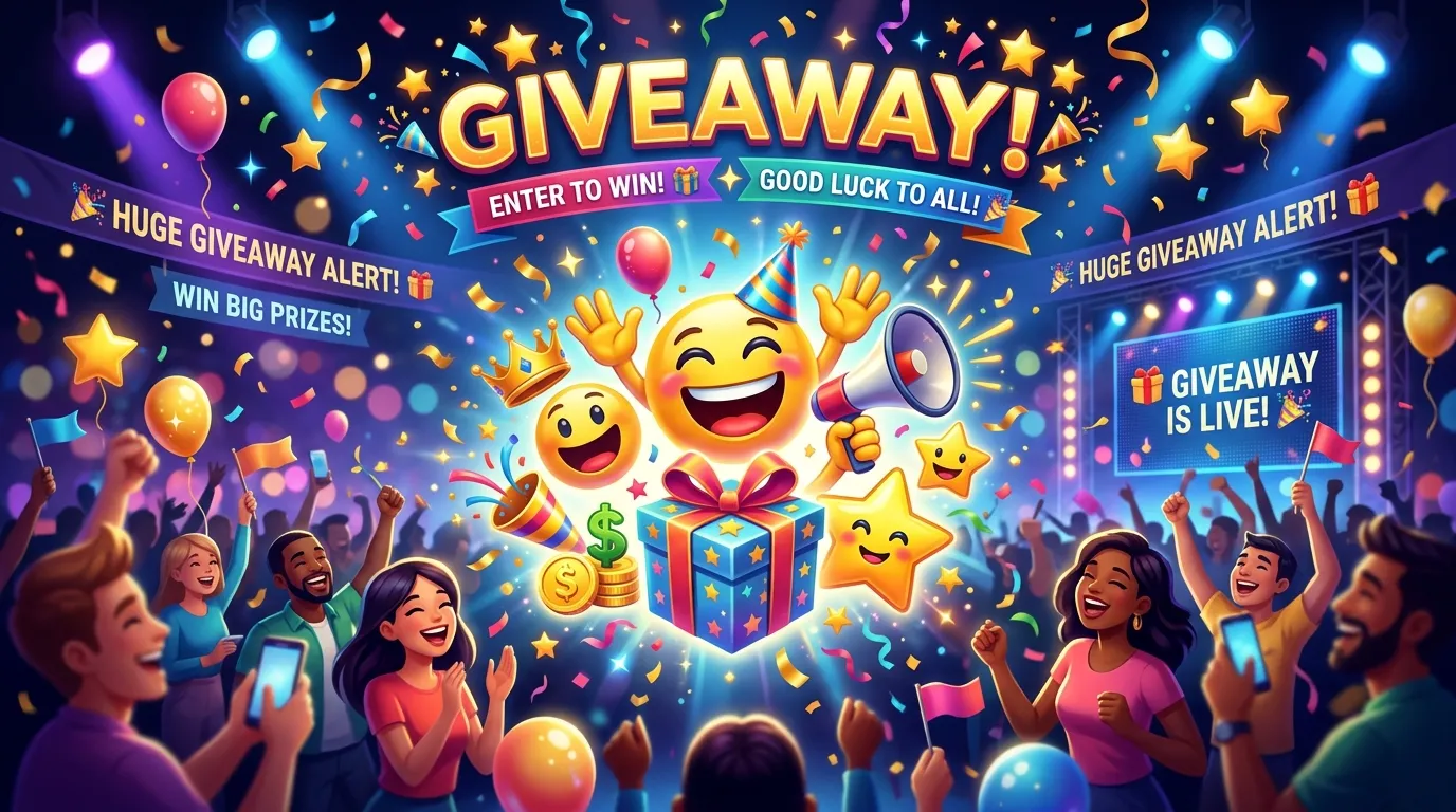 giveaway emoji