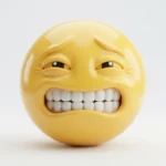 Cringe Smile Emoji