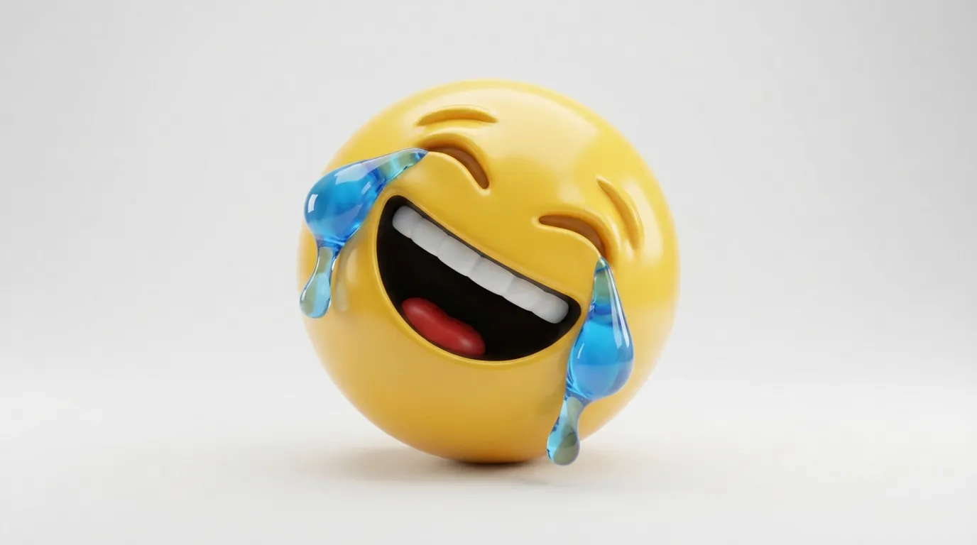 Dying Laughing Emoji