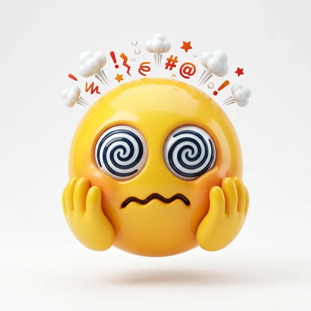 Emoji for Overwhelmed