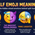 Half Emoji Meaning