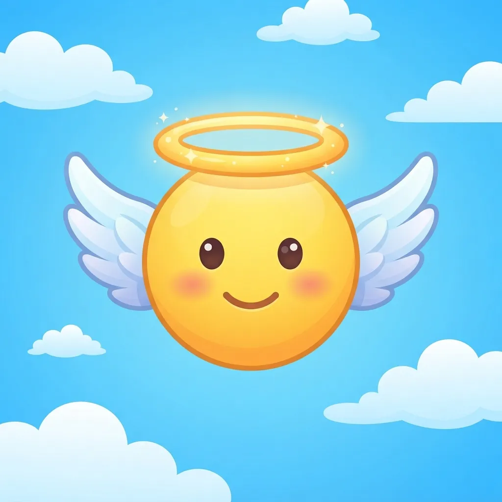 What Does Angel Emoji Mean
