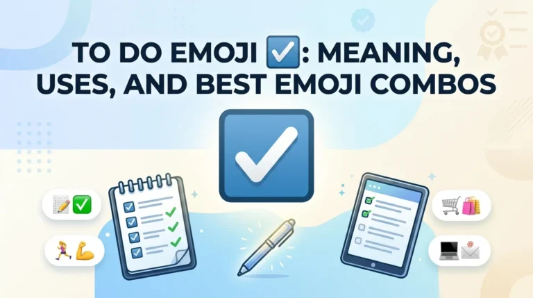 To Do Emoji